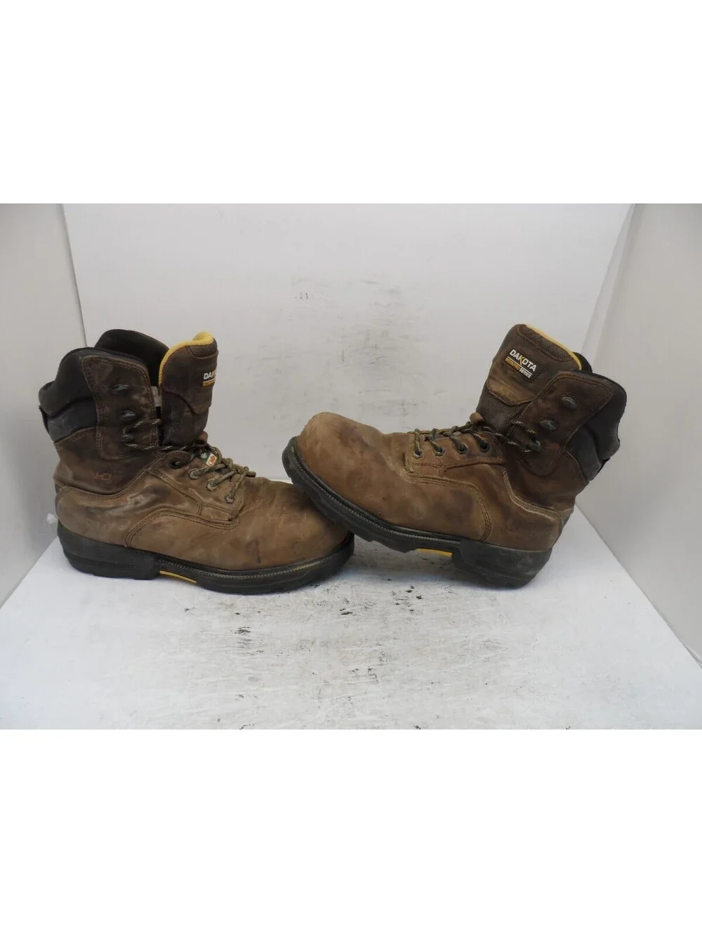 Dakota Men's 8800 8 Inch Composite Toe Composite Plate Work Boot Brown 10.5M